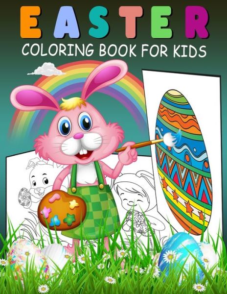 Cover for Saving99 Publishing · Easter Coloring Book For Kids (Paperback Book) (2021)