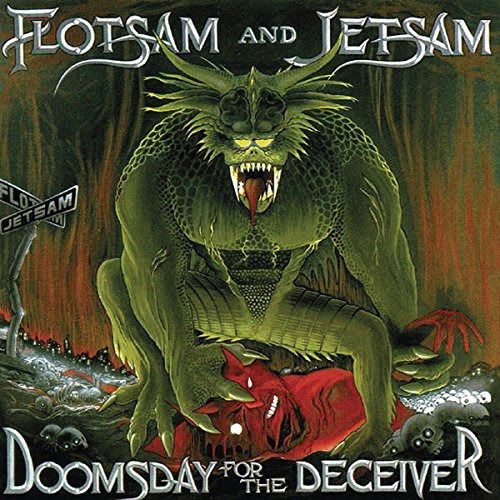 Cover for Flotsam and Jetsam · Doomsday for the Deceiver Green LP (LP)