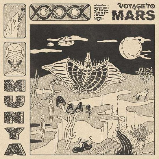 Cover for Munya · Voyage To Mars (CD) (2022)