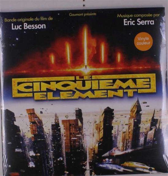 Cover for Eric Serra · LE CINQUIEME ELEMENT (2LP) by SERRA,ERIC (VINYL) [Coloured edition] (2020)