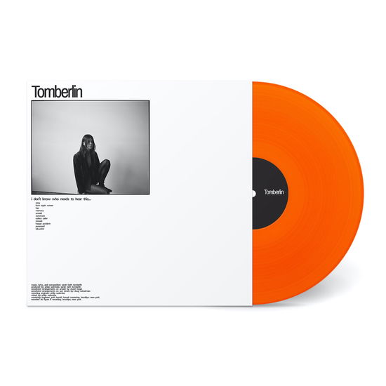 I Dont Know Who Needs To Hear This... (Transparent Orange Vinyl) - Tomberlin - Musik - SADDLE CREEK - 0648401027778 - 29 april 2022