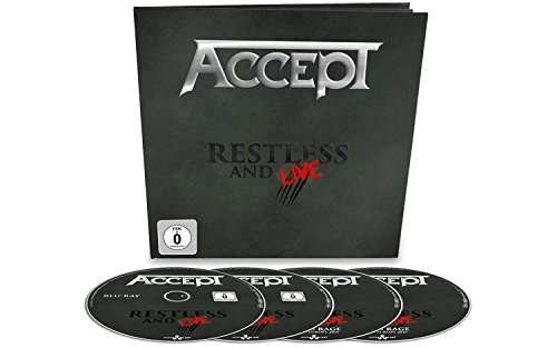 Cover for Accept · Restless &amp; Live (Blu-ray/CD) (2020)