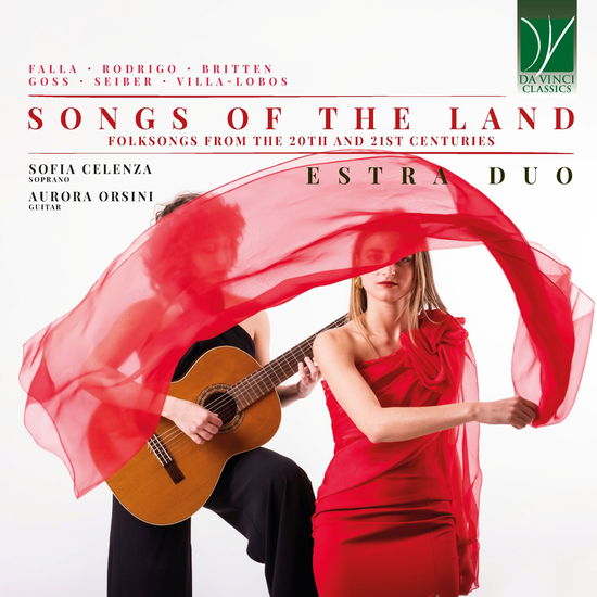 Cover for Estra Duo: Celenza,sofia / Orsini,aurora · Songs of the Land: Folksongs &amp; Cancion (CD) (2025)