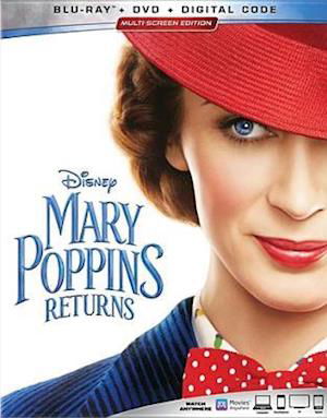 Cover for Mary Poppins Returns (Blu-Ray) (2019)