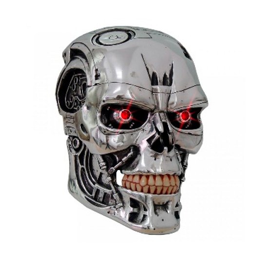 T-800 Terminator Head Wall Mounted Plaque 23cm - Terminator - Merchandise - TERMINATOR - 0801269064778 - 2. mars 2020