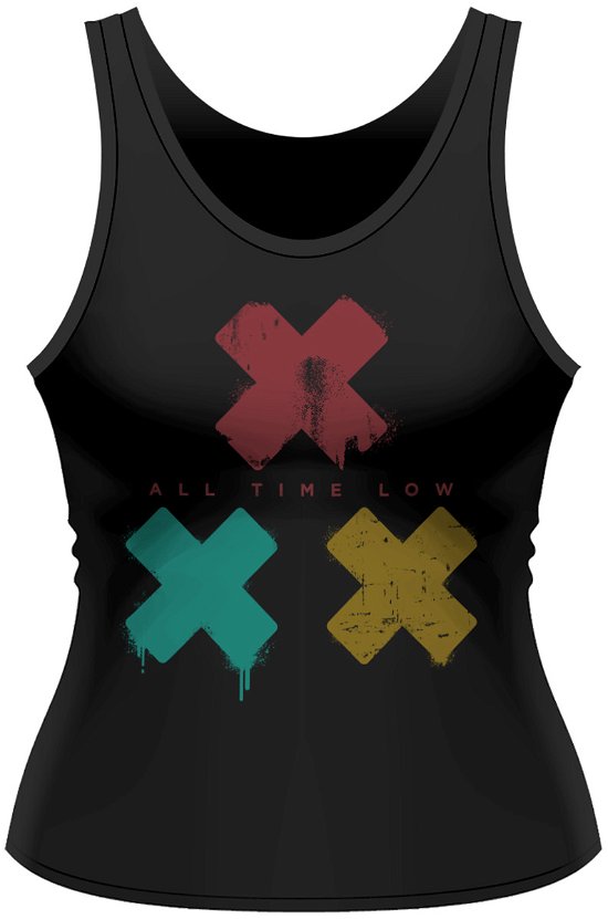 Cover for All Time Low · Three Strikes S/girlie Tank Vest (T-shirt) (2014)