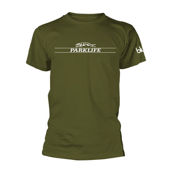 Cover for Blur · Parklife (Green) (T-shirt) [size S] (2023)