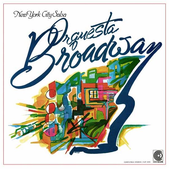 New York City Salsa (Coco Records) (Blue Vinyl) - Orquesta Broadway - Music - L.M.L.R. - 3700477837778 - July 5, 2024
