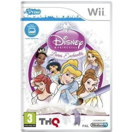 Disney Princesse : Livres Enchantes (Udraw) - Nintendo Wii - Peli -  - 4005209149778 - keskiviikko 24. huhtikuuta 2019