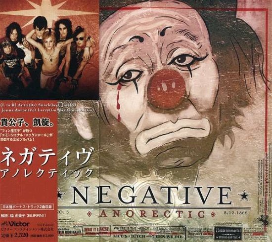 Cover for Negative · Anorectic (CD) [Bonus Tracks edition] (2006)