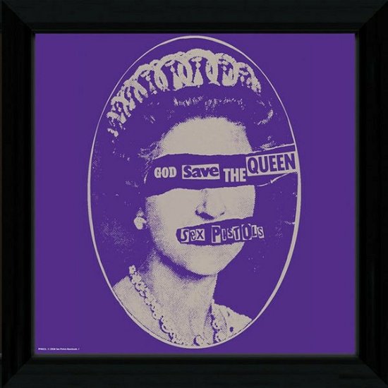 Cover for Sex Pistols · Sex Pistols - God Save The Queen (Stampa In Cornice 30x30 Cm) (MERCH)