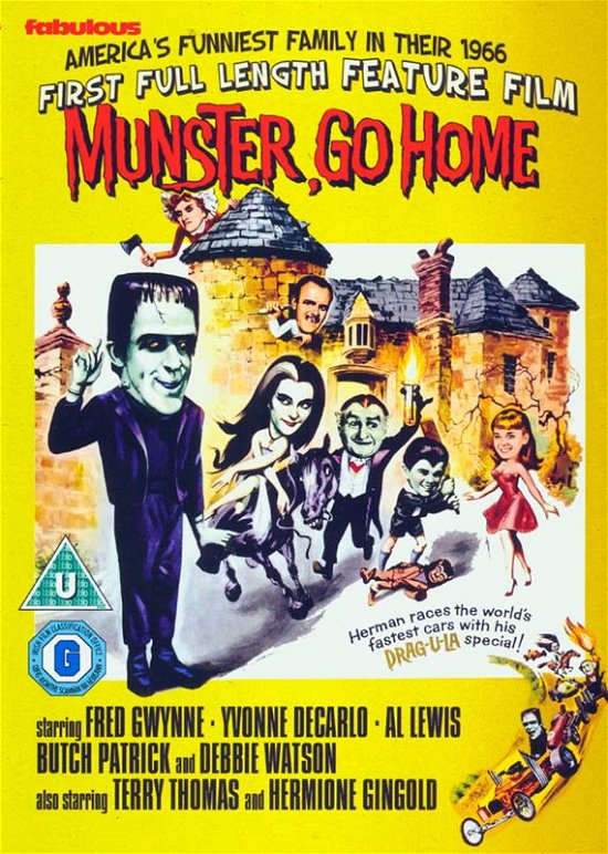 Cover for Munster Go Home · The Munsters - Munster Go Home (DVD) (2015)