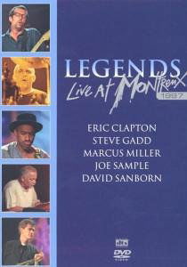 Cover for Legends Live in Montreux (DVD) (2017)