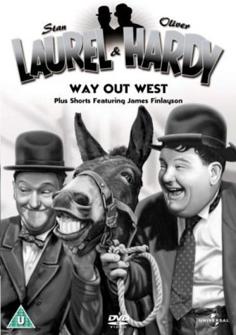 Cover for Laurel &amp; Hardy: Way Out West - Classic Shorts Volume 3 · Laurel and Hardy - Way Out West Plus Shorts (DVD) (2004)
