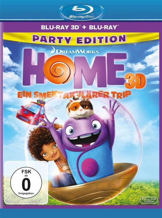 Cover for Keine Informationen · Home-ein Smektakulärer Trip 3D (Party... (Blu-ray) (2018)