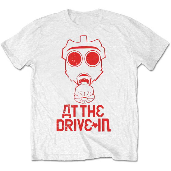 At The Drive-In Unisex T-Shirt: Mask (Retail Pack) - At The Drive-In - Merchandise - Bandmerch - 5056170628778 - 