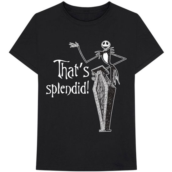 Cover for Nightmare Before Christmas - The · The Nightmare Before Christmas Unisex T-Shirt: Splendid (Black) (T-shirt) [size XL] [Black - Unisex edition] (2020)