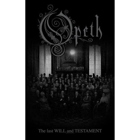 Opeth Textile Poster: The Last Will And Testament - Opeth - Fanituote -  - 5056365732778 - perjantai 7. maaliskuuta 2025