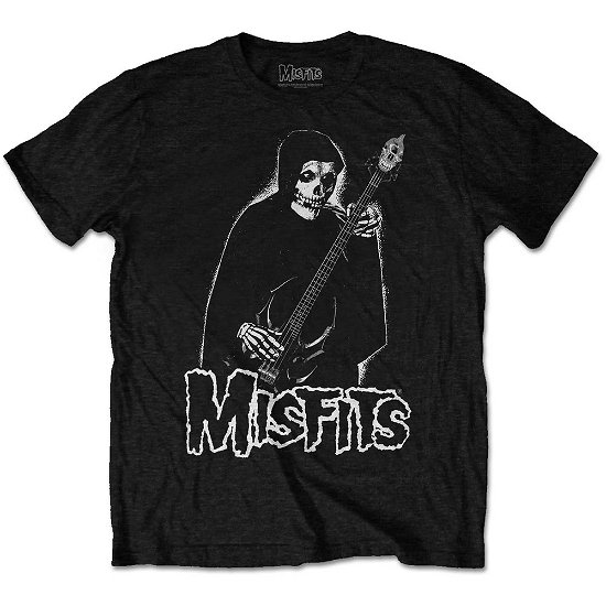 Misfits Unisex T-Shirt: Bass Fiend - Misfits - Fanituote -  - 5056368687778 - 