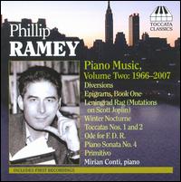Piano Music 2: 1966-2007 - Ramey / Conti - Music - TOCCATA - 5060113440778 - June 10, 2008