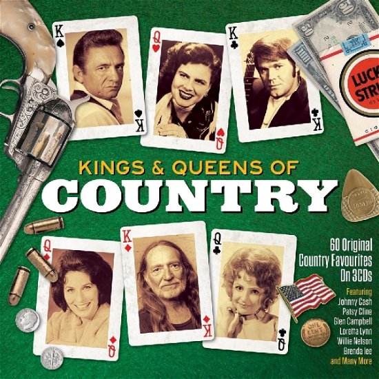 Cover for Kings &amp; Queens of Country (CD) (2018)