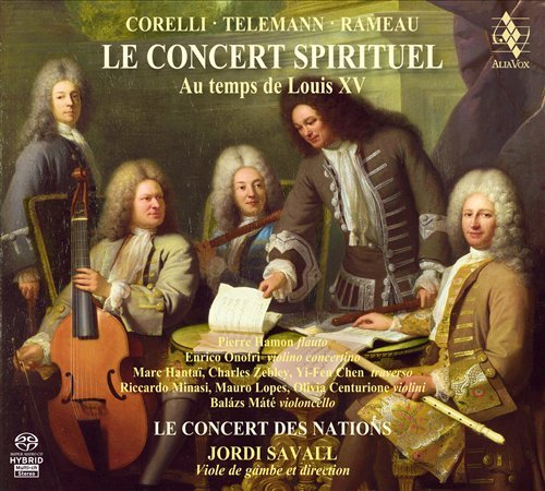 Cover for Le Concert Des Nations / Jordi · Le Concert Spirituel (CD) (2013)