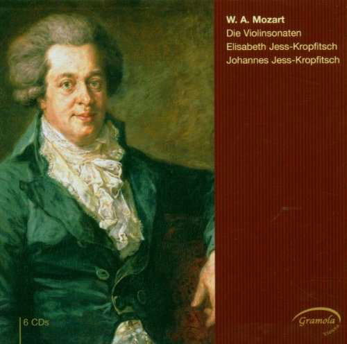 Violin Sonatas - Mozart / Jess-kropfitsch,elisabeth - Musik - GML - 8003643987778 - 1 september 2009