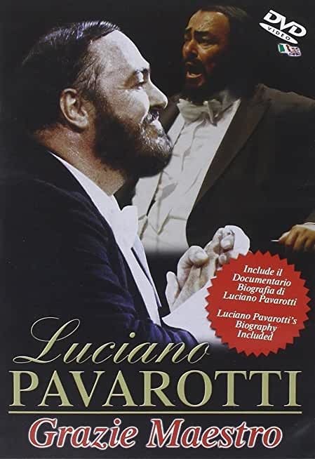 Cover for Luciano Pavarotti · Grazie Maestro (DVD) (2018)