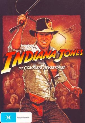 Cover for Indiana Jones: the Complete Adventures (The Raiders of the Lost Ark / the Temple of Doom / the Last Crusade / the Kingdom of the Crystal Skull) (DVD) (2017)