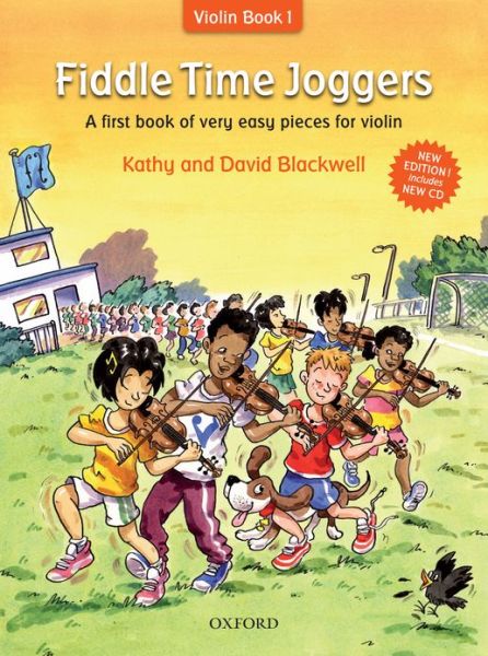 Cover for Kathy Blackwell · Fiddle Time Joggers + CD: A first book of very easy pieces for violin - Fiddle Time (Sheet music) [Revised edition] (2013)