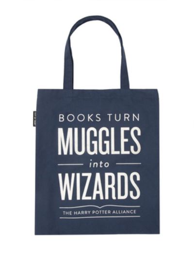 Books Turn Muggles into Wizards Tote Bag - Out of Print - Outro - Out of Print - 9780593276778 - 14 de junho de 2018