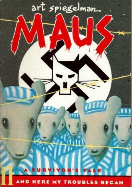Cover for Art Spiegelman · Maus Ii: a Survivors Tale: and Here My Troubles Began (Paperback Bog) (1992)