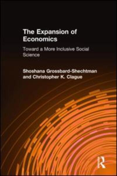 Cover for Shoshana Grossbard-Shechtman · The Expansion of Economics: Toward a More Inclusive Social Science (Gebundenes Buch) (2001)