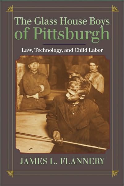 Cover for James Flannery · The Glass House Boys of Pittsburgh: Law, Technology, and Child Labor (Hardcover Book) (2009)