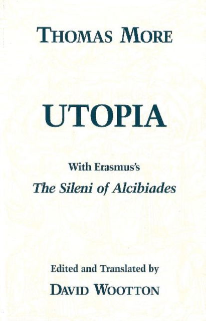 Cover for Thomas More · Utopia: with Erasmus's &quot;The Sileni of Alcibiades&quot; (Hardcover Book) (1999)