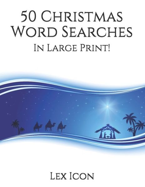 Cover for Lex Icon · 50 Christmas Word Searches (Taschenbuch) (2019)