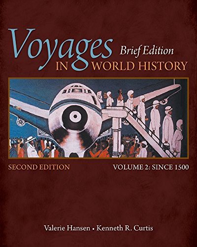 Cover for Valerie Hansen · Bundle Voyages in World History, Volume II, Brief, 2nd + MindTap History, 1 term  Printed Access Card (Buch) (2015)