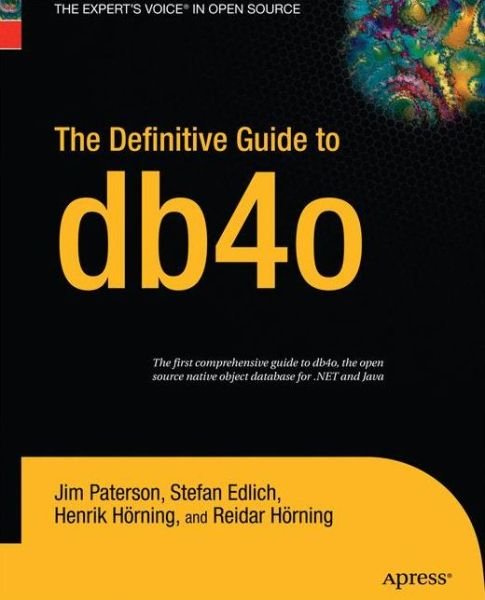 Cover for Jim Paterson · The Definitive Guide to db4o (Taschenbuch) [Softcover reprint of the original 1st edition] (2014)