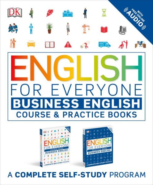 Cover for Dk · English for Everyone Slipcase: Business English Box Set: Course and Practice BooksaÃ¢â€šÂ¬&quot;A Complete Self-Study Program - English for Everyone (Book) (2019)