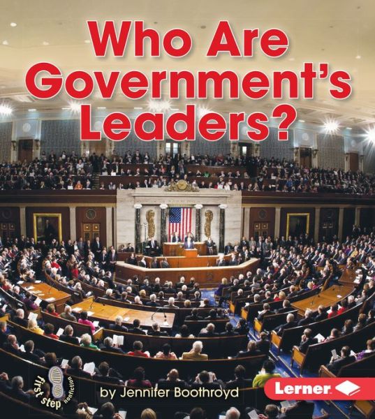 Cover for Jennifer Boothroyd · Who Are Government's Leaders? (Hardcover Book) (2015)