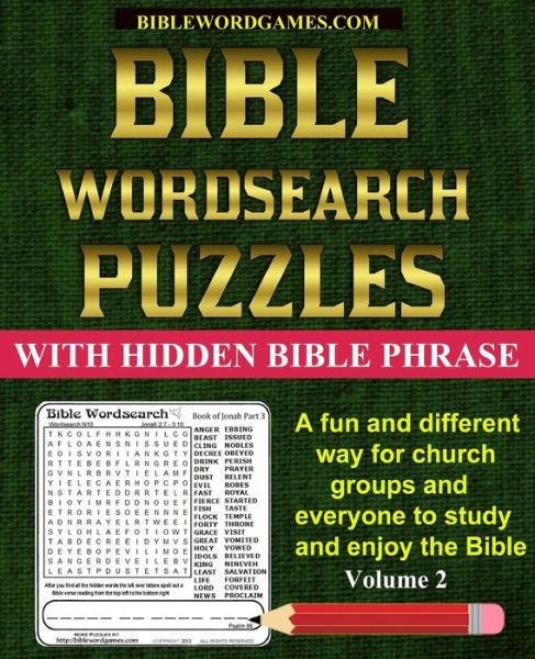 Cover for Gary Watson · Bible Word Search Puzzles Volume 2 (Paperback Bog) (2015)