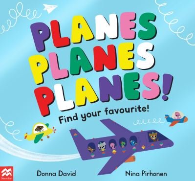 Cover for Donna David · Planes Planes Planes!: Find Your Favourite - 50 to Follow and Count (Paperback Book) (2023)