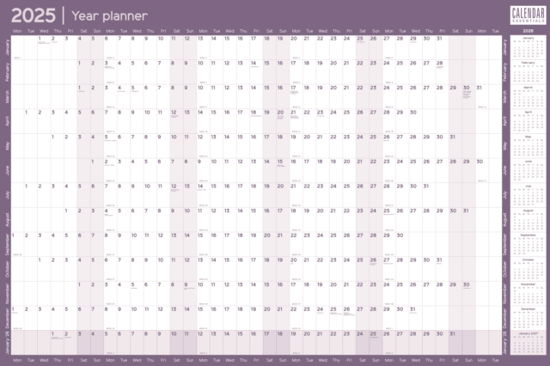 Cover for Carousel Calendars · Essential Roll Planner Calendar 2025 (Taschenbuch) (2024)