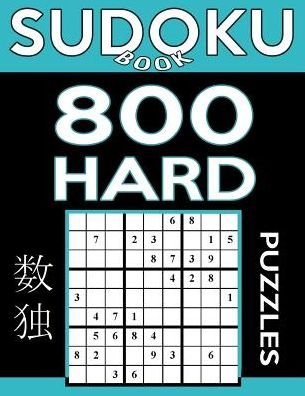 Cover for Sudoku Book · Sudoku Book 800 Hard Puzzles (Taschenbuch) (2017)