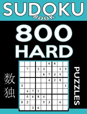 Cover for Sudoku Book · Sudoku Book 800 Hard Puzzles (Pocketbok) (2017)