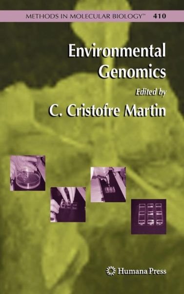 Cover for C Cristofre Martin · Environmental Genomics - Methods in Molecular Biology (Hardcover bog) [2008 edition] (2008)