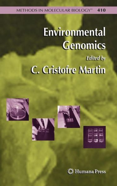 Cover for C Cristofre Martin · Environmental Genomics - Methods in Molecular Biology (Hardcover Book) [2008 edition] (2008)