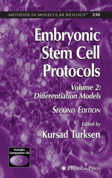 Cover for Springer · Embryonic Stem Cell Protocols: Volume II: Differentiation Models - Methods in Molecular Biology (Pocketbok) [Softcover reprint of hardcover 2nd ed. 2006 edition] (2010)