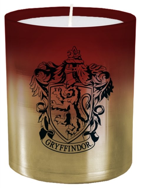 Harry Potter: Gryffindor Large Glass Candle - Insight Editions - Books - Insight Editions - 9781682982778 - October 16, 2018