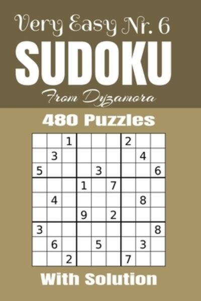 Cover for From Dyzamora · Very Easy Sudoku Nr.6 (Taschenbuch) (2019)